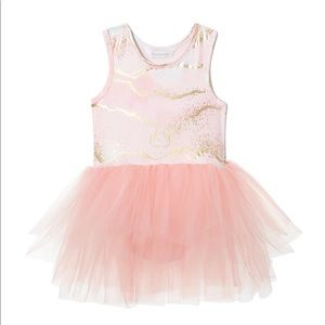 iloveplum B.A.E. marble print tutu dress